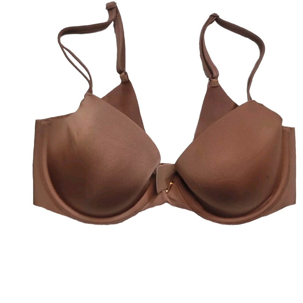 Victoria's Secret Lined Demi Brown 32 D Underwire